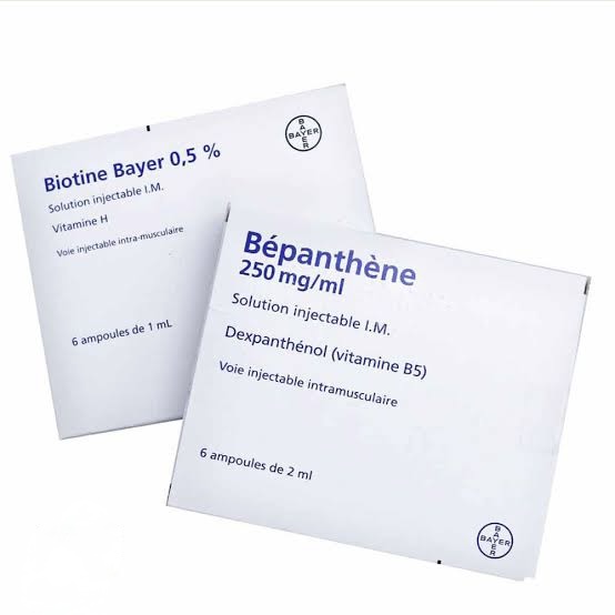 مکمل تقویت کننده پوست و مو biotine bepanthene